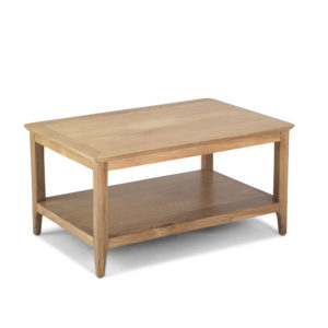 Retro oak coffee table-0