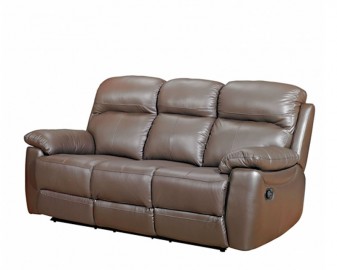 Aston leather 3 seater sofa-0