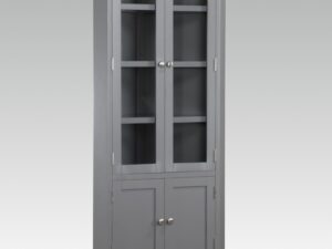 Rossmore painted corner display unit