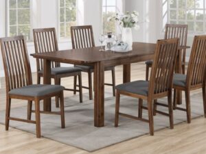 Monterey 160cm extending  dining table and 6 chairs