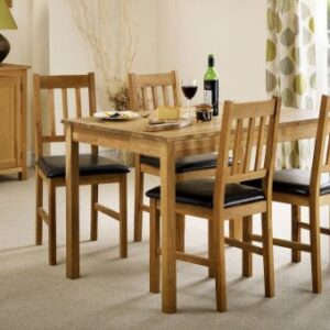 Coxmoor Oak rectangular dining set