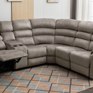 Savoy electric modular corner group with cup holders