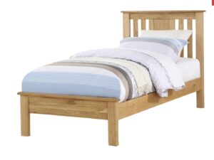 Newbridge  oak low foot end bed frame