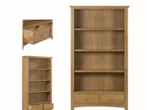 Kilkenny oak large bookcase