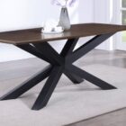 Nevada fixed 220cm dining table and 6 jade chairs Nevada fixed 220cm dining table and 6 jade chairs