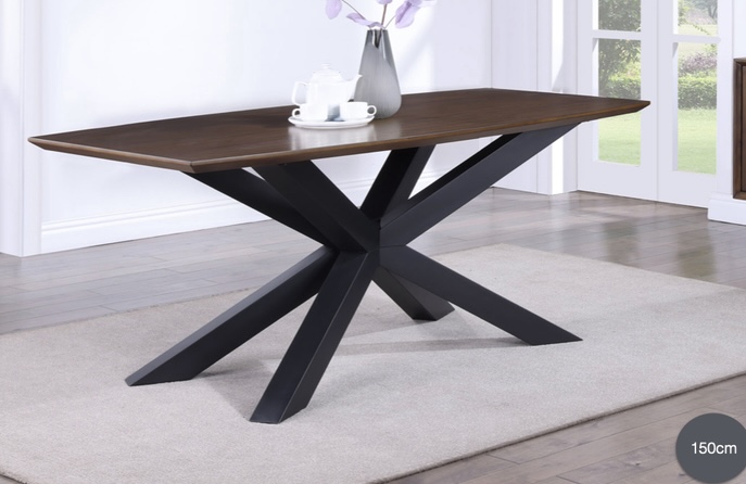 Screenshot Nevada fixed 220cm dining table and 6 jade chairs