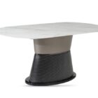 Portofino sintered stone 180cm fixed dining table Portofino sintered stone 180cm fixed dining table