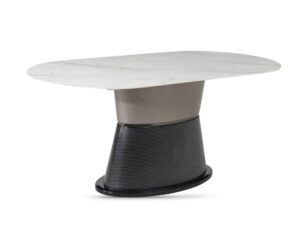 Portofino sintered stone 180cm fixed dining table