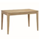 Dunmore oak 120cm fixed dining table