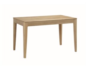 Dunmore oak 120cm fixed dining table