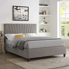 Lexy velvet bedframe