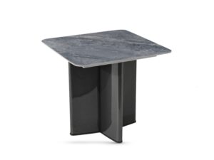 Campania sintered stone end table