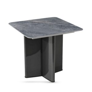 Campania sintered stone end table