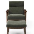 Isaac chair and footstool