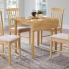 Cologne square drop- leaf table and 2 chairs