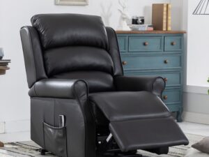 Windsor full leather electric lift, tilt and recline chair