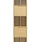 Carrington large single bookcase