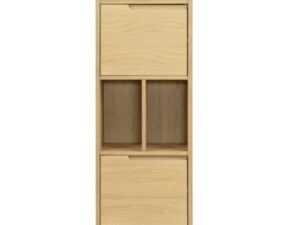 Carrington large single bookcase