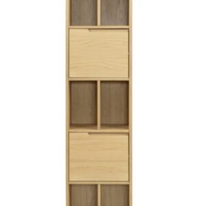 Carrington large single bookcase