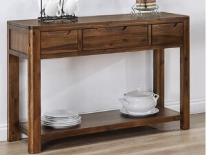 Monterey 3 drawer console table