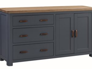 Treviso midnight blue large sideboard