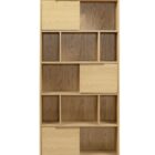 Carrington large double bookcase