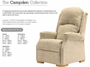 The campden upholstered standard chair
