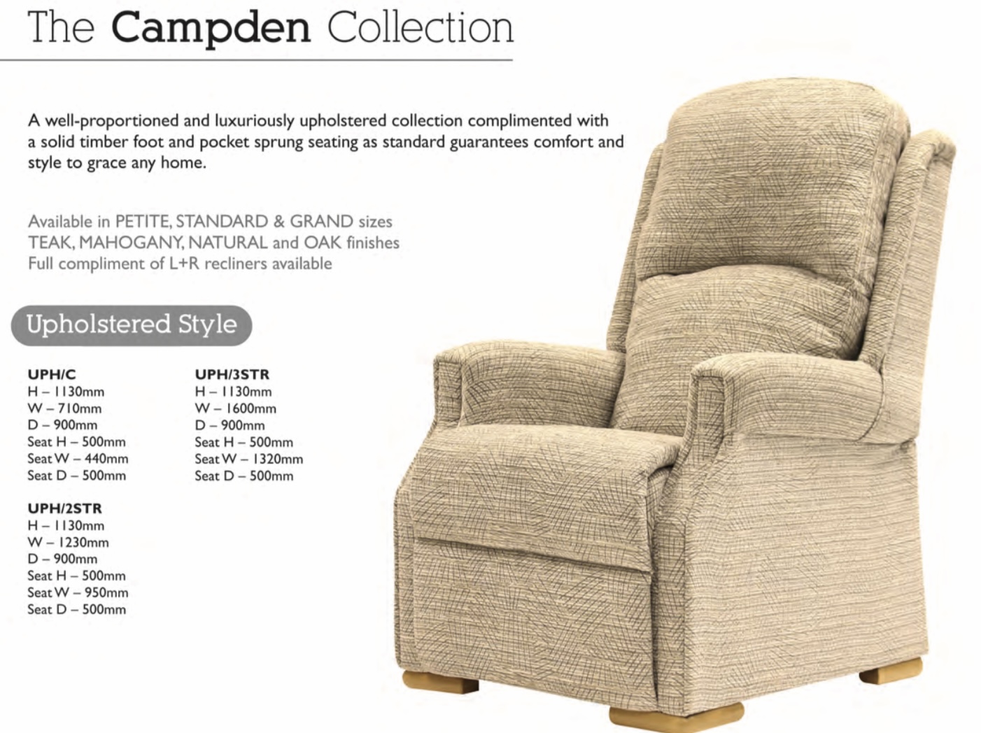 Screenshot The campden upholstered standard chair