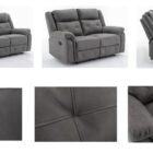 Berkeley manual recliner 2 seater sofa