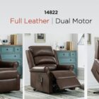Windsor full leather electric lift, tilt and recline chair Windsor full leather electric lift, tilt and recline chair