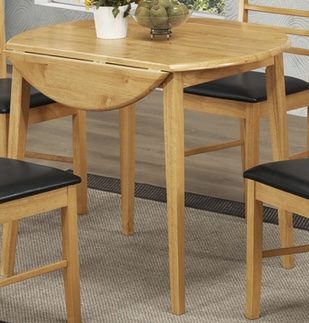 Screenshot Hanover light round drop - leaf dining table