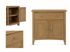 Kilkenny oak compact sideboard