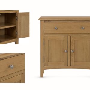 Kilkenny oak compact sideboard