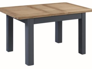 Treviso midnight blue 4’ extending dining table