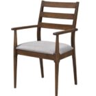 Orlando walnut oak dining table and 2 chairs, 2 carver chairs and a bench