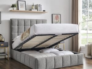 Chic Boucle Ottoman Bed