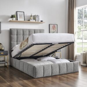 Chic Boucle Ottoman Bed