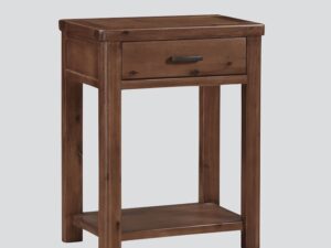 Andorra acacia 1 drawer console table