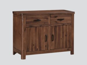 Andorra acacia 2  drawer sideboard