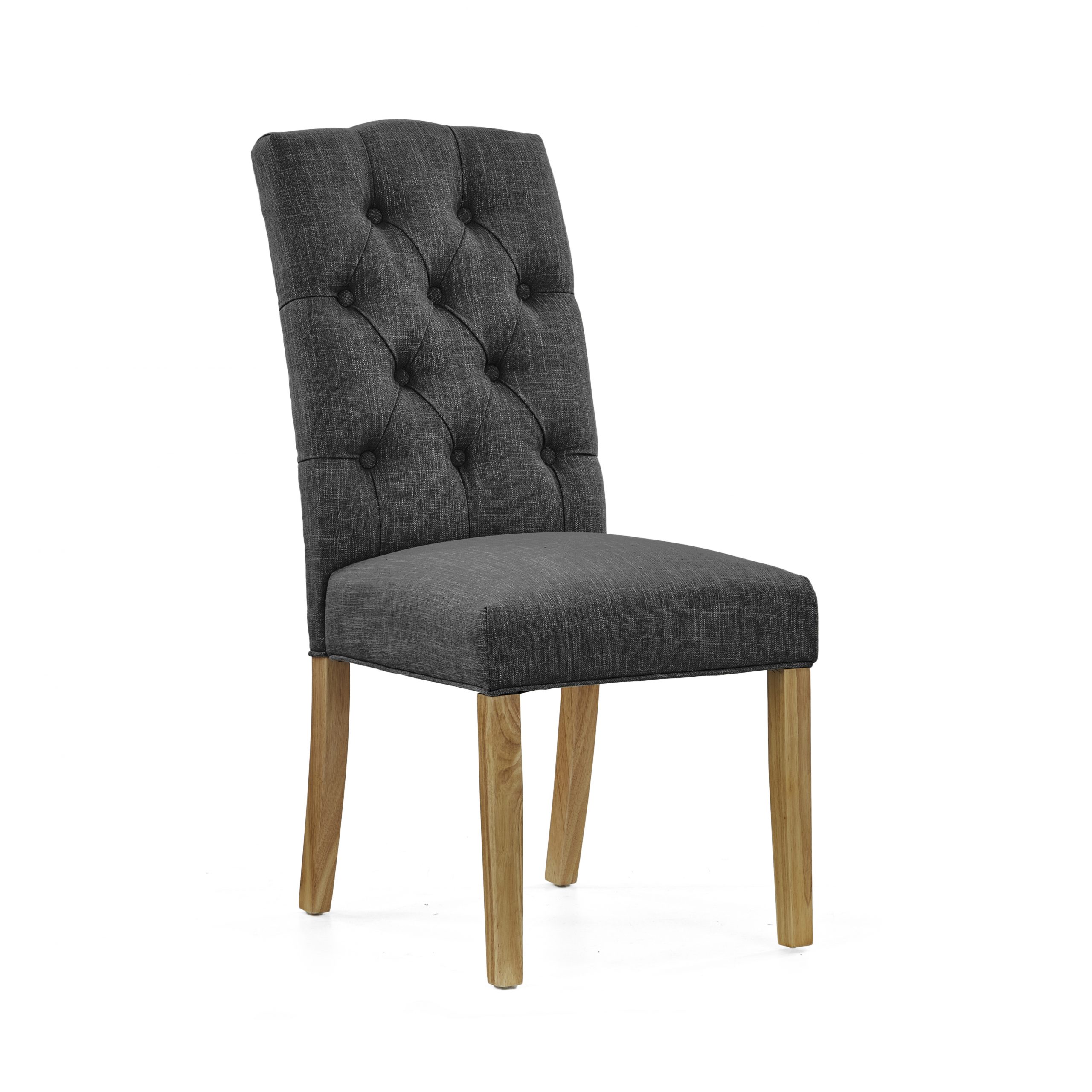 7698_button-back-upholstered-chair_charcoal-scaled-1. Jpg Burford oak button back upholstered chair
