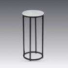 Tribeca round lamp table