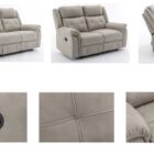 Berkeley manual recliner 2 seater sofa