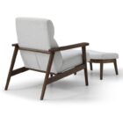 Isaac chair and footstool