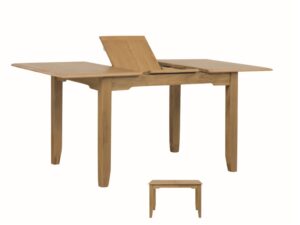 Kilkenny oak 120cm extending dining table