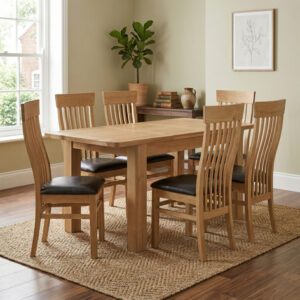 Treviso Oak large dining set