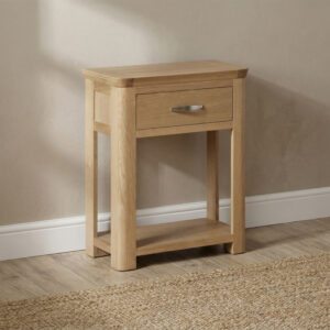 Treviso Oak small console table
