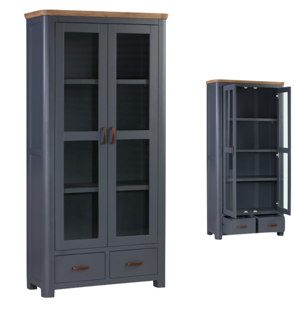 Screenshot Treviso midnight blue display cabinet