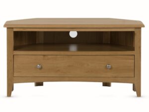 Kilkenny oak corner TV unit