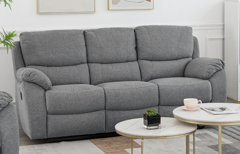 Screenshot Nordic manual recliner 3 seater sofa