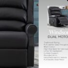 Windsor full leather electric lift, tilt and recline chair Windsor full leather electric lift, tilt and recline chair